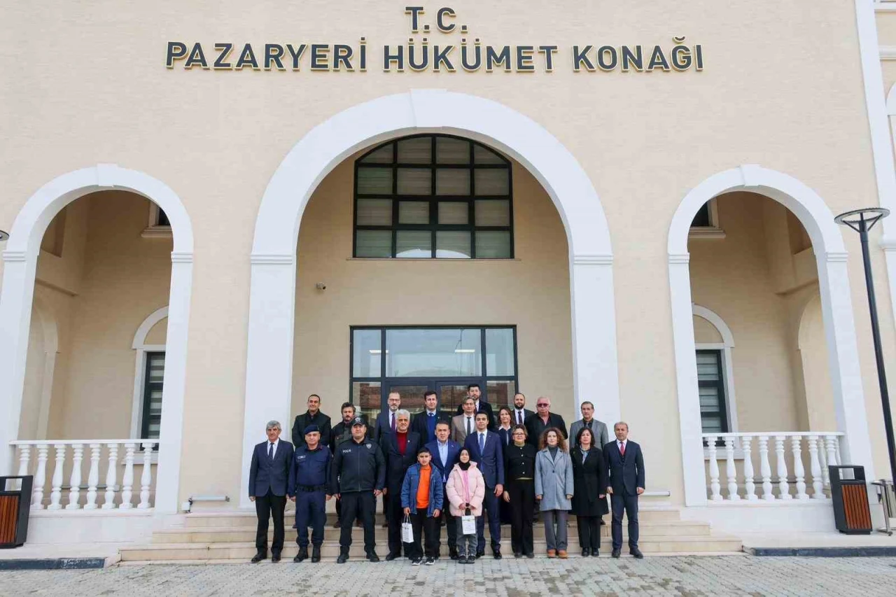 Pazaryeri’nin yeni kaymakamına ziyaret: Vali Sözer çalışmaları yerinde inceledi