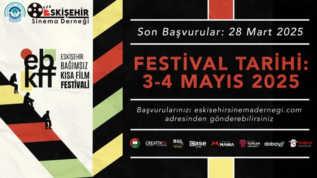 Eskişehir'de Gerçekleşecek Bağımsız Kısa Film Festivali 3 Mayıs'ta Başlıyor