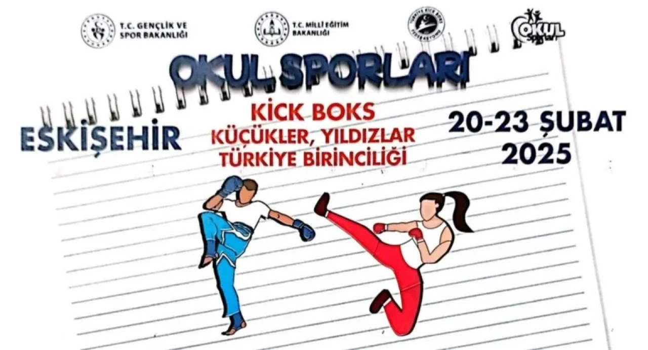 Okul Sporları Kick Boks Türkiye Şampiyonası Başlıyor!