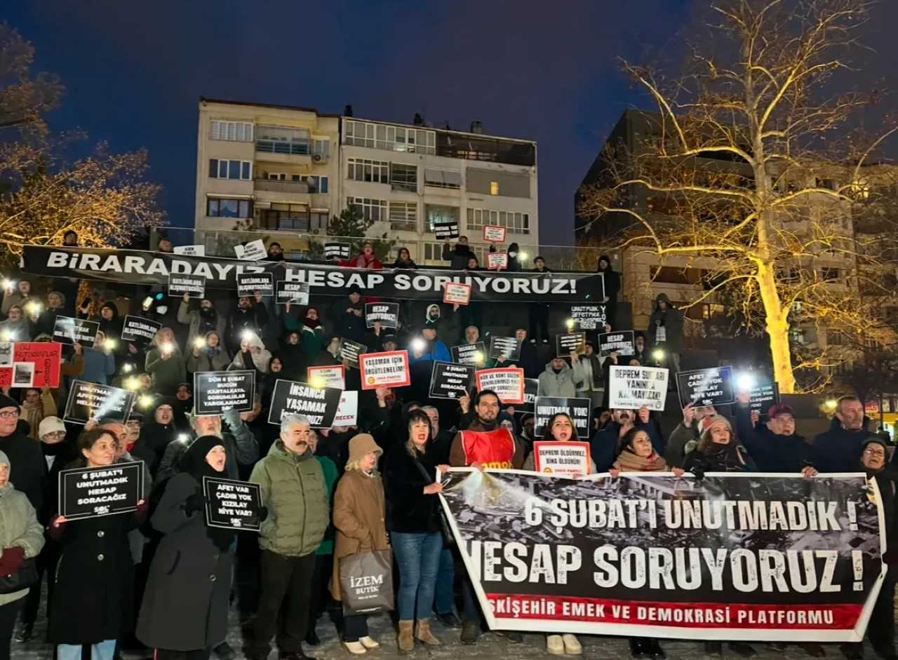 Eskişehir Emek ve Demokrasi Platformu’ndan 6 Şubat Depremleri İçin Açıklama