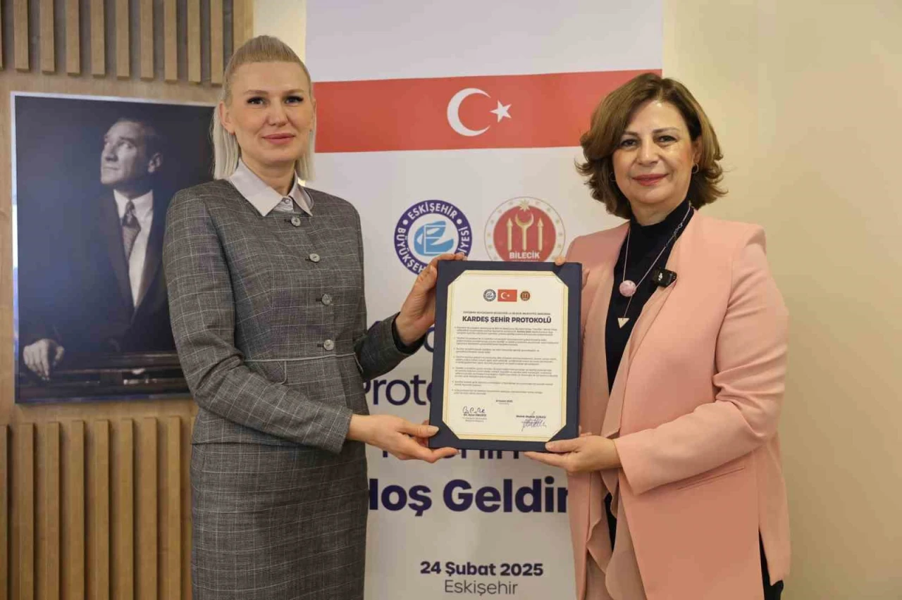 İki şehir arasında kardeşlik imza altına alındı