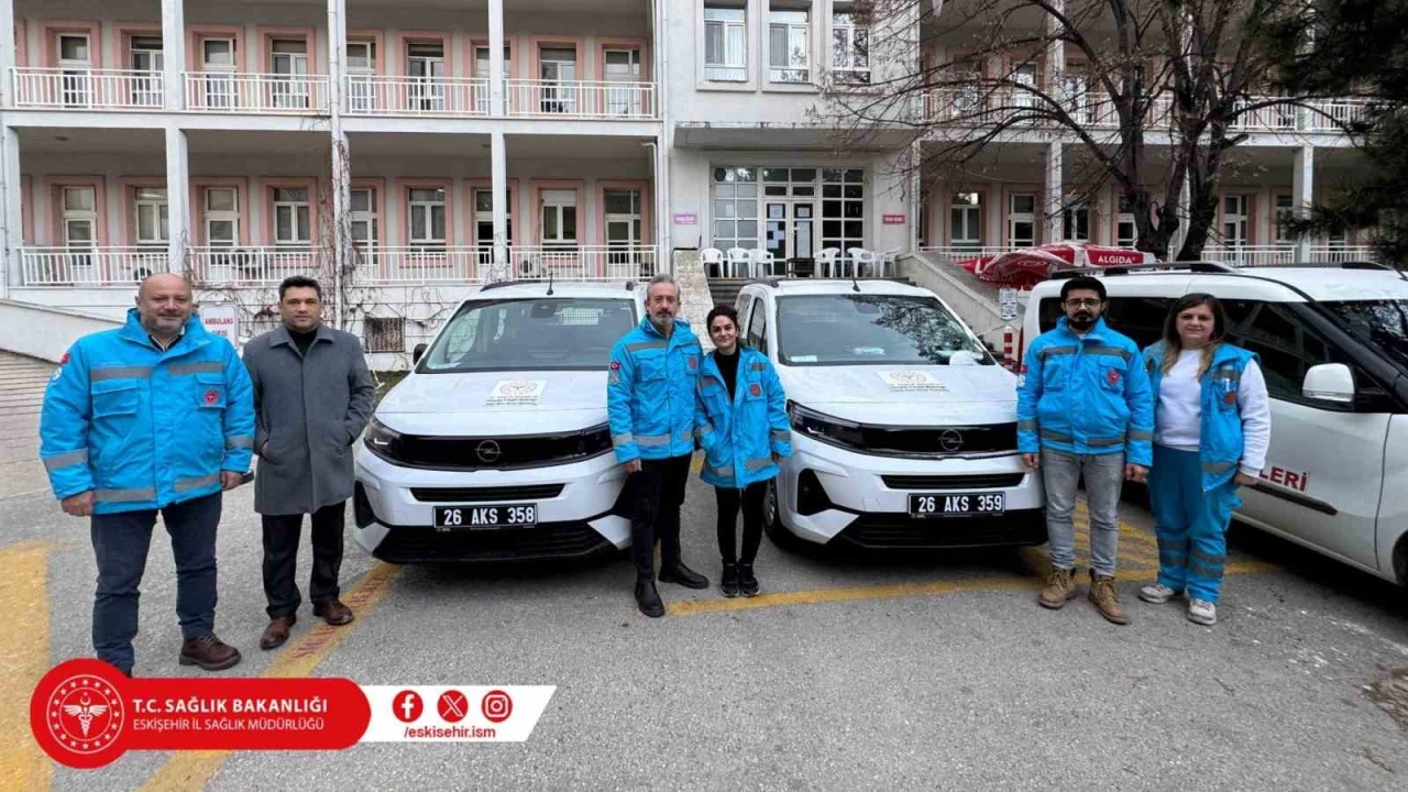 Eskişehir İl Sağlık Müdürlüğü’ne 2 Yeni Araç Tahsis Edildi