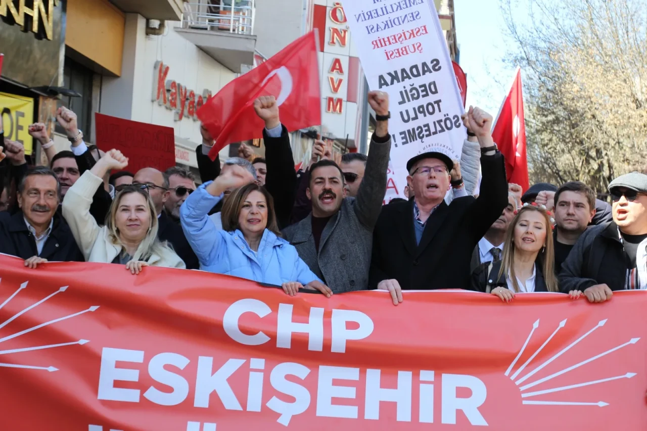 Eskişehir’de binlerce kişi yürüdü