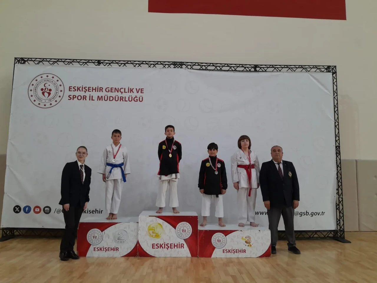 Okul Sporları Karate İl Birinciliği Sona Erdi