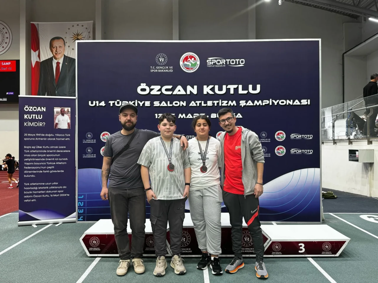 Eskişehirli Sporcular U14 Salon Şampiyonası’ndan Madalyalarla Döndü