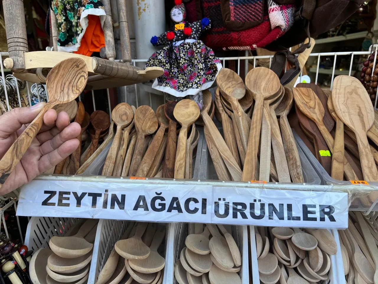 Zeytin ağacından yapılan ürünler Eskişehirliler tarafından tercih ediliyor