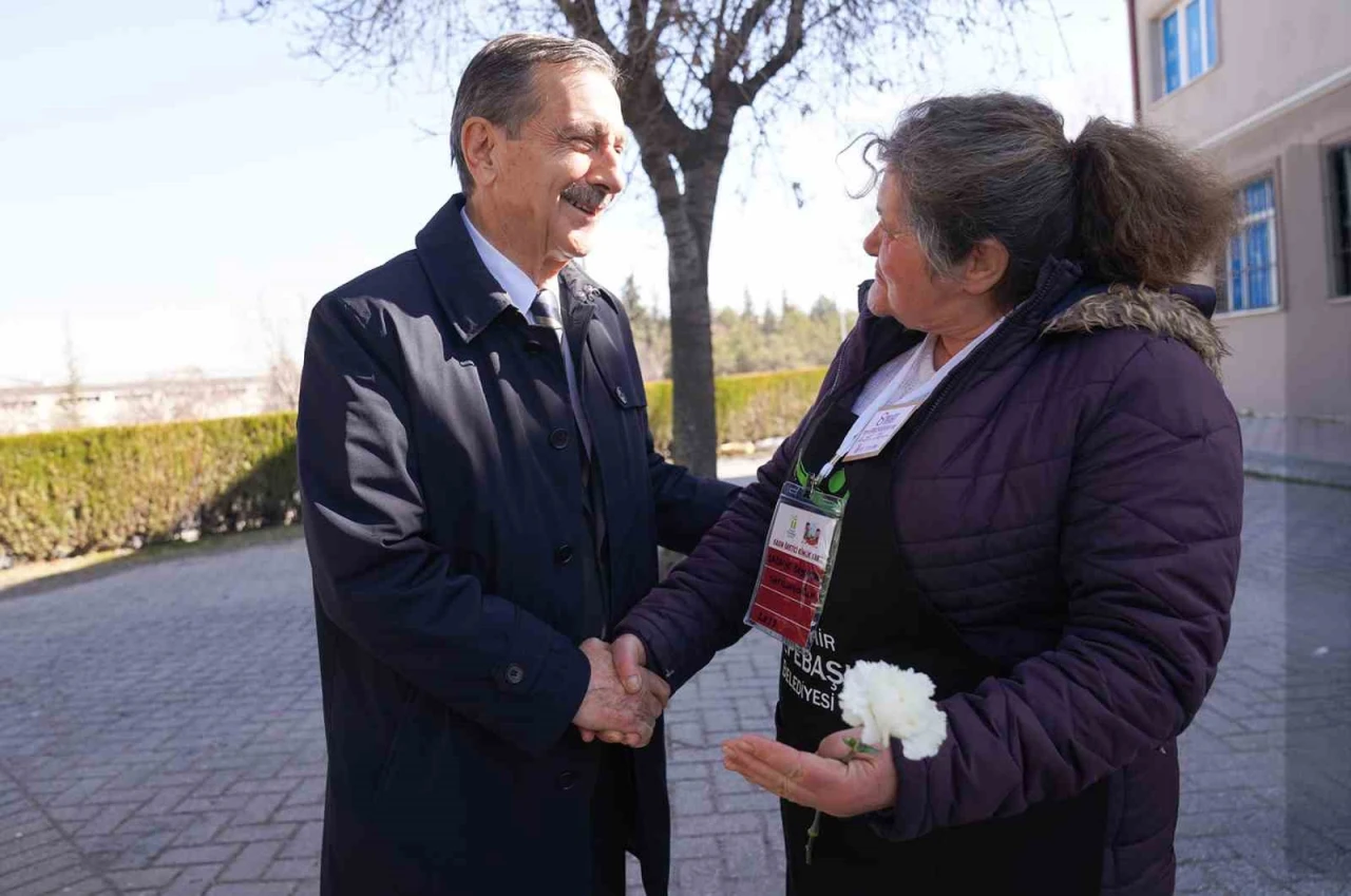 Başkan Ataç 8 Mart Dünya Kadınlar Günü’nde Üretici Kadınlarla Bir Araya Geldi