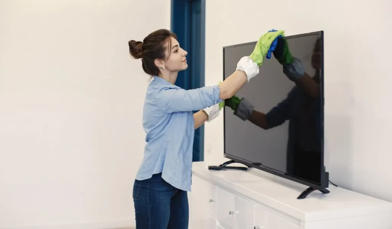 Televizyon Ekranını İz Bırakmadan Temizlemenin 3 Pratik Yöntemi