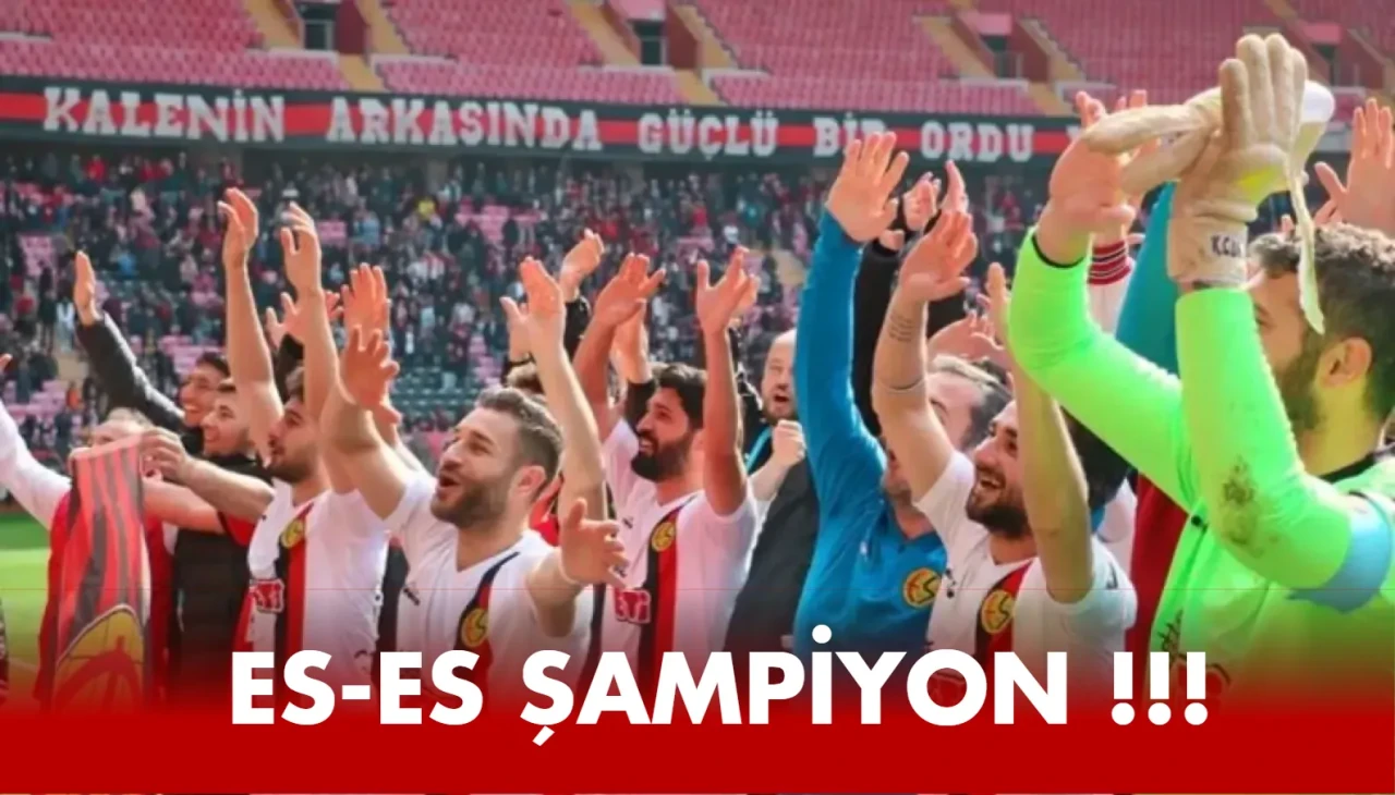 Eskişehirspor, Mezitli 33 Spor’u 1-0 Mağlup Ederek Şampiyonluğunu İlan Etti