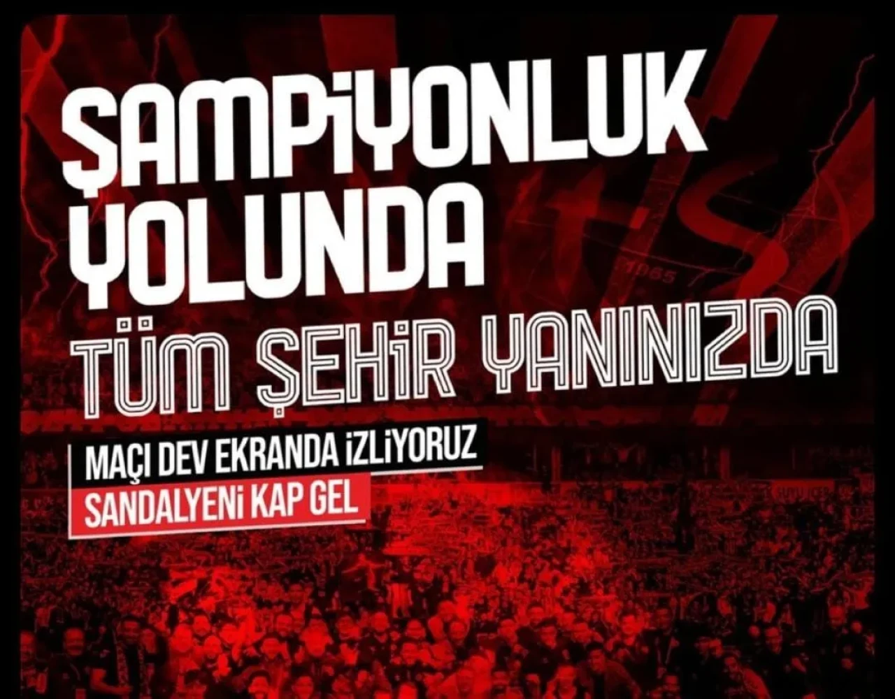 Büyükşehir Belediyesi’nden Eskişehirspor Taraftarına Çağrı: “Şampiyonluk için taraftarımızla Kanlıkavak’ta buluşuyoruz!”