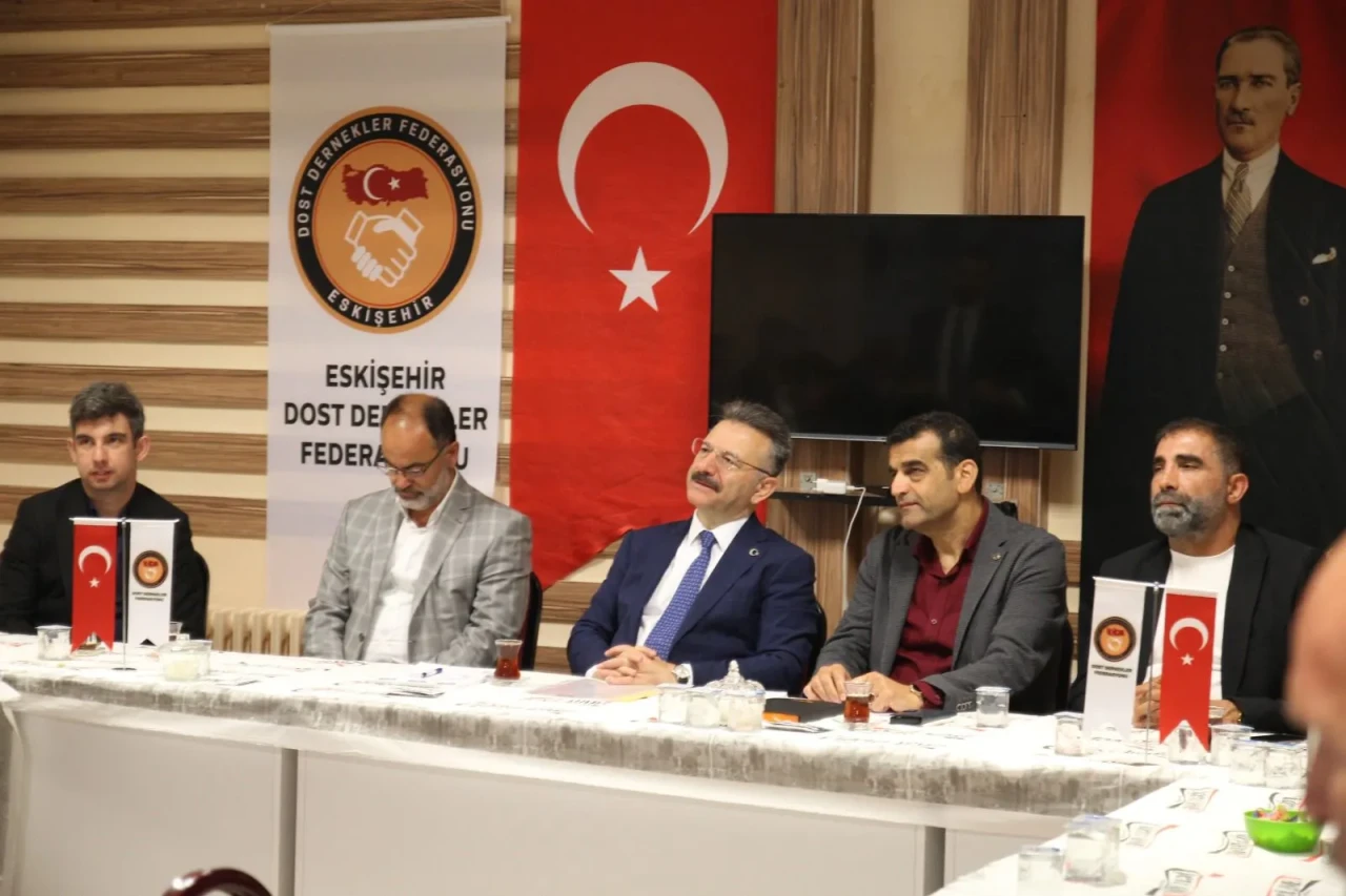 Vali Aksoy’dan Dost Dernekler Federasyonu’na ziyaret
