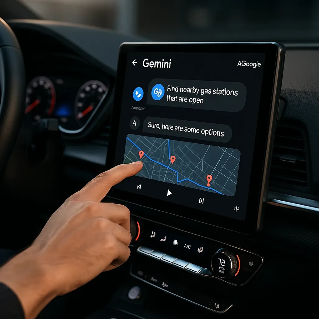 Google Gemini ile Otomobiller Artık Dinliyor, Anlıyor, Cevap Veriyor