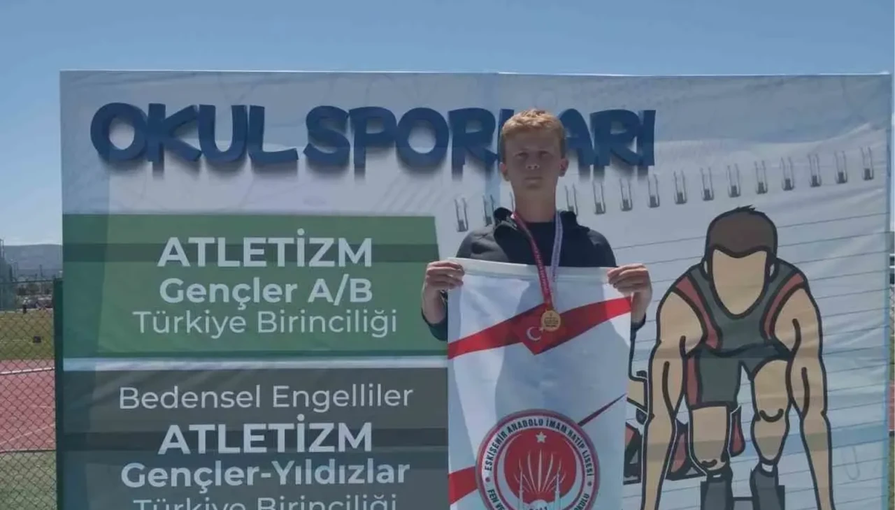 Eskişehirli öğrenci Türkiye şampiyonu oldu