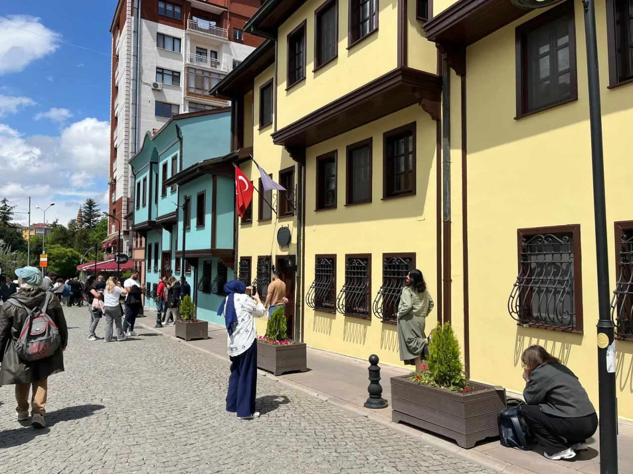 Eskişehir’de turizm hareketliliği: Odunpazarı yine dolup taştı