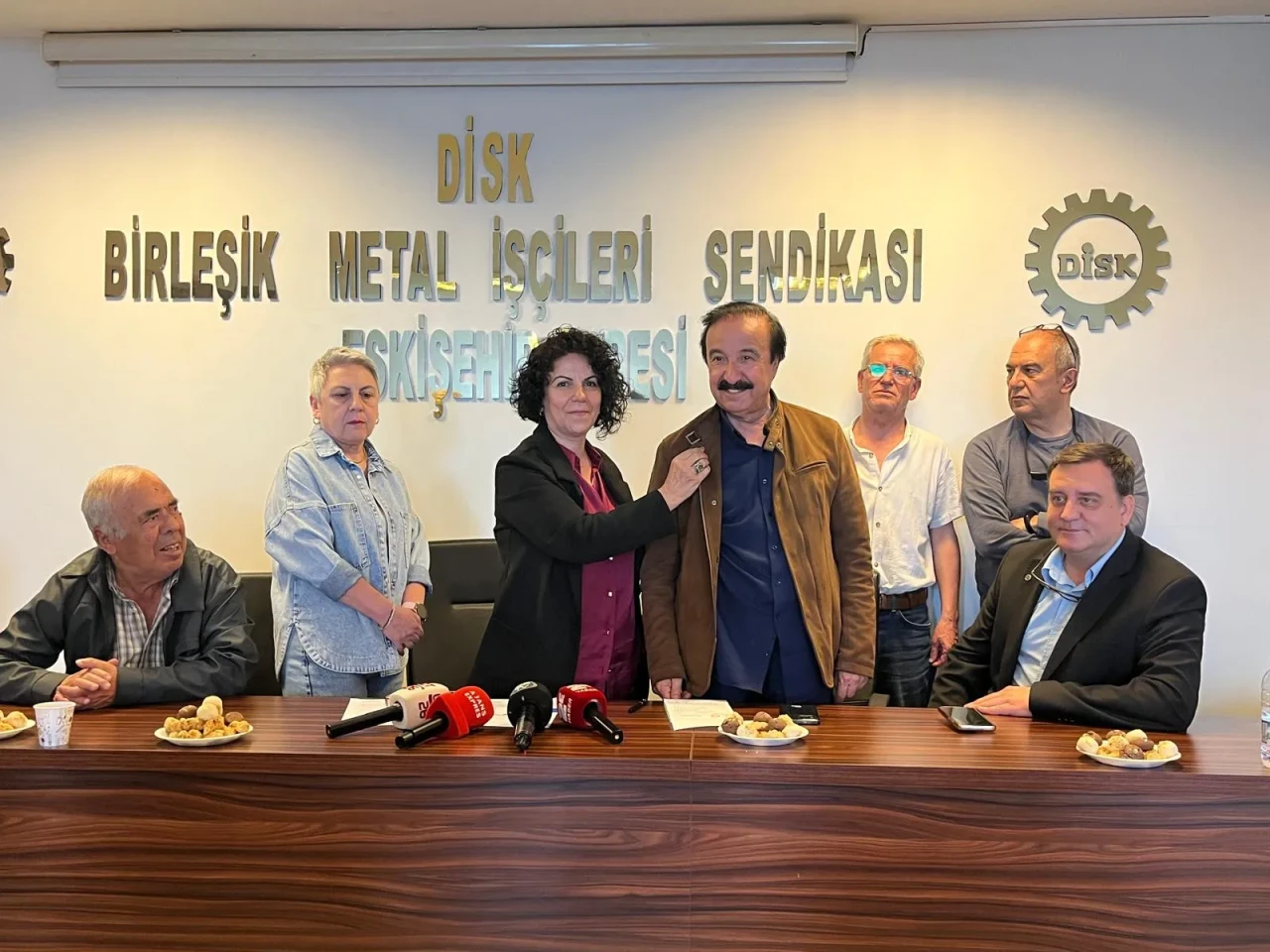 Bahattin Atak DİSK Emekli-Sen ailesine katıldı