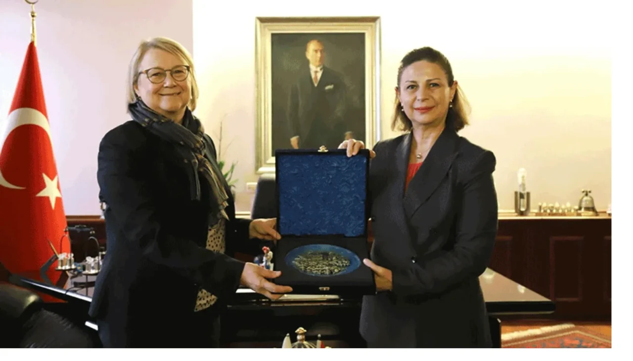 Başkan Ünlüce, Finlandiya Büyükelçisi Hamalainen’i Ağırladı