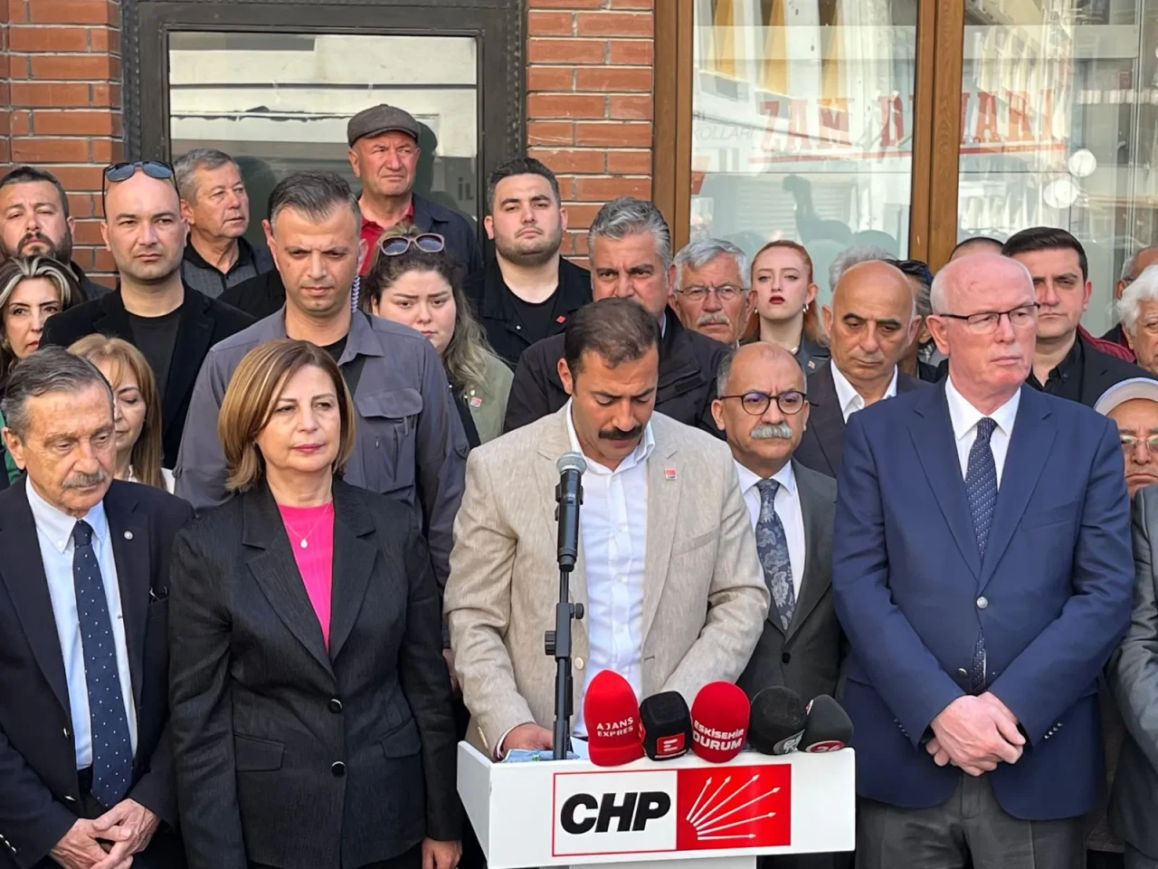Talat Yalaz: "Cumhuriyet Halk Partisi korkmaz, sinmez, geri çekilmez!"