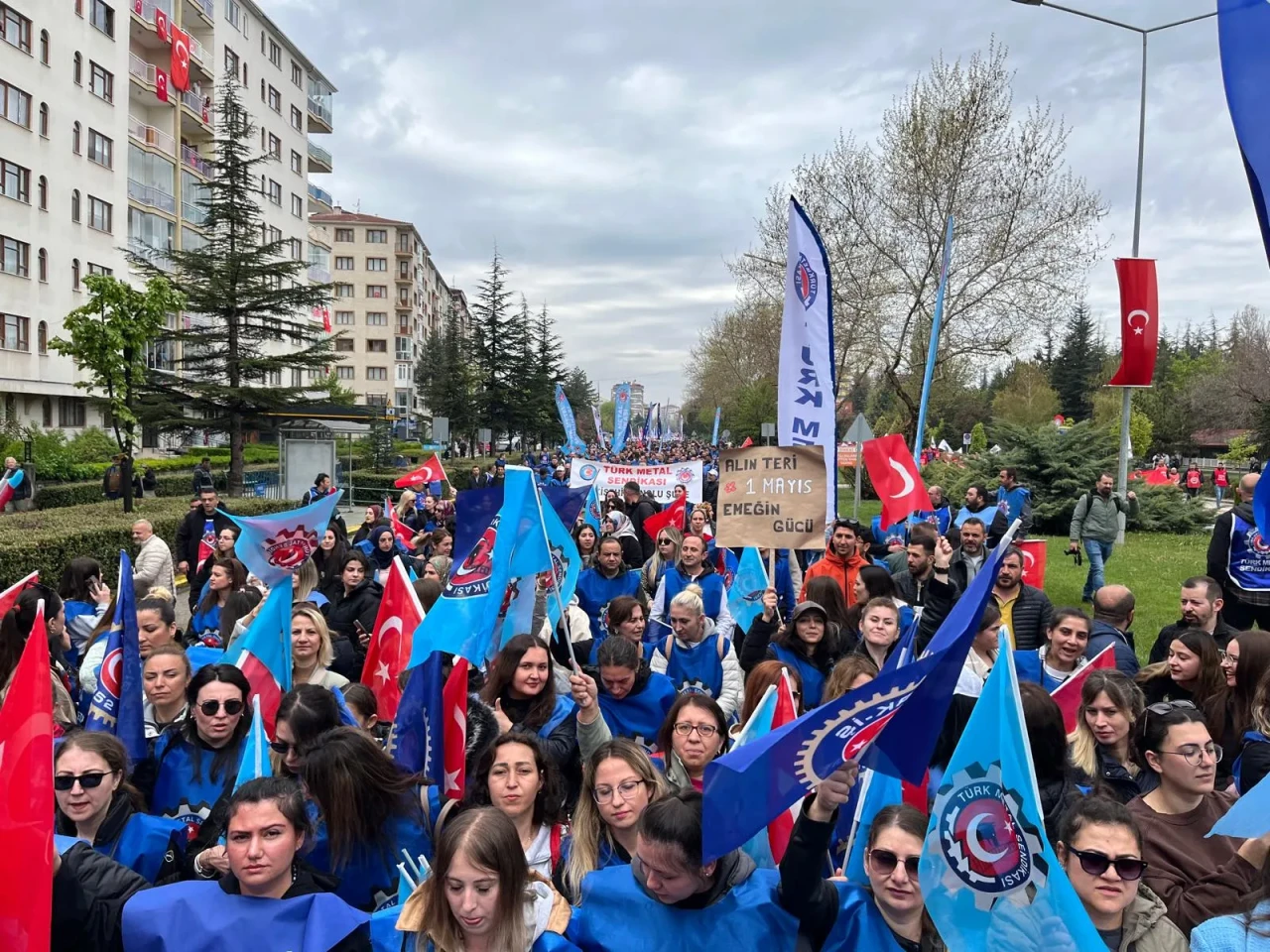 Eskişehir’de 1 Mayıs kutlamaları başladı