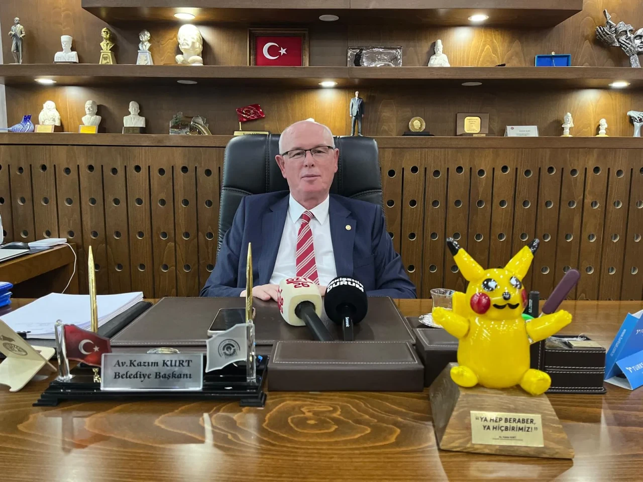 Kazım Kurt: “Boş konuşuyorlar, biz 10 yıldır yetki bekliyoruz.”