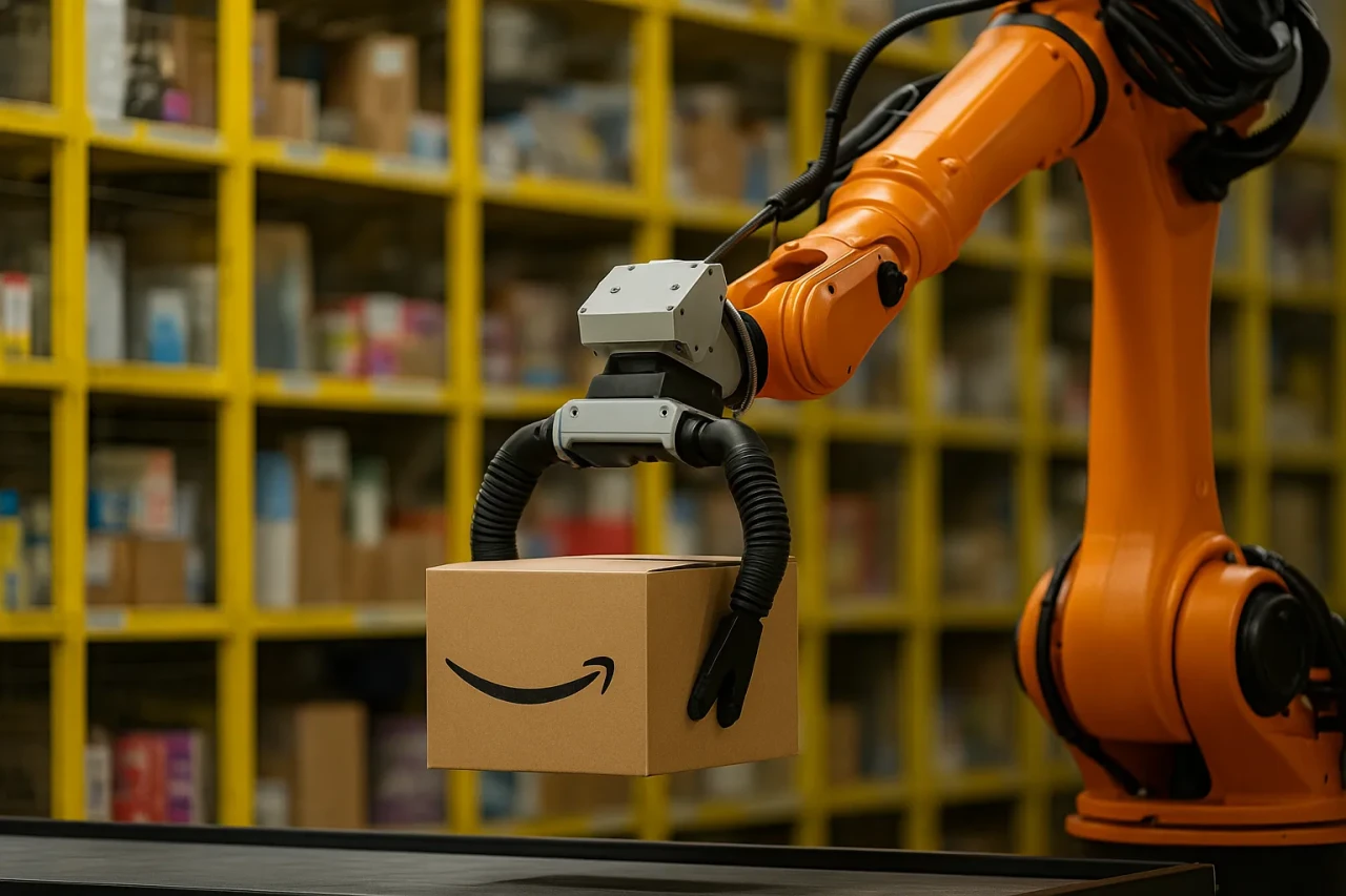 Amazon’un Dokunma Hissine Sahip Yeni Robotu Vulcan Tanıtıldı