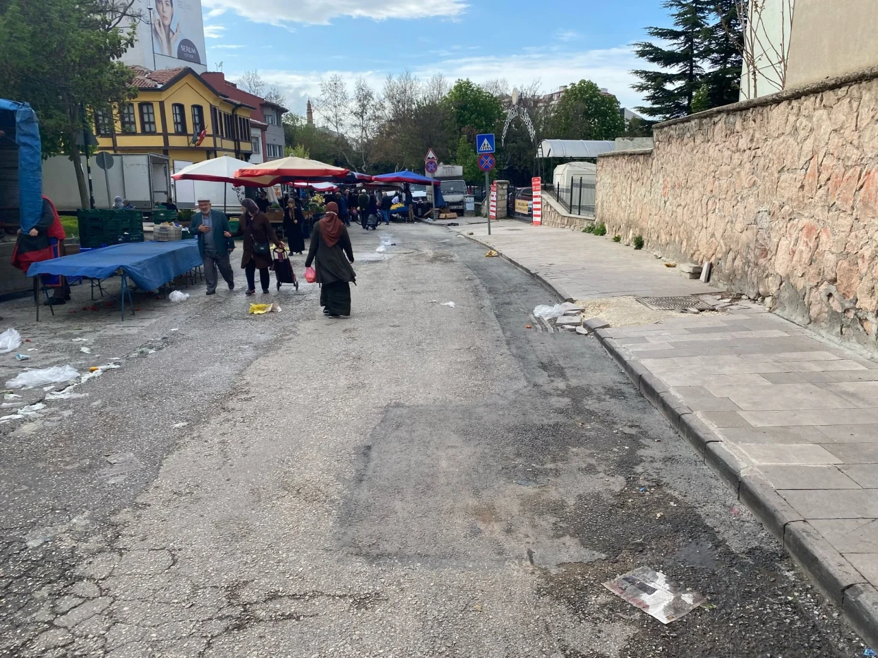 Sessiz Perşembe: Eskişehir pazarı bu hafta boş kaldı
