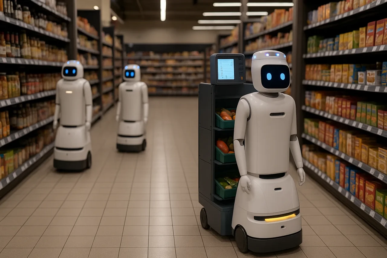 Market Raflarında Devrim: Robotlar İnsanların Yerini Alabilir mi?