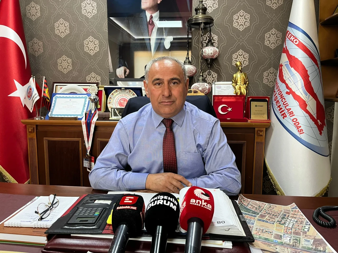 Eskişehir Emlak Komisyoncuları Odası Başkanı Gazi Çelik: “Şu Anda Kiralık Ev Sorunu Yok”