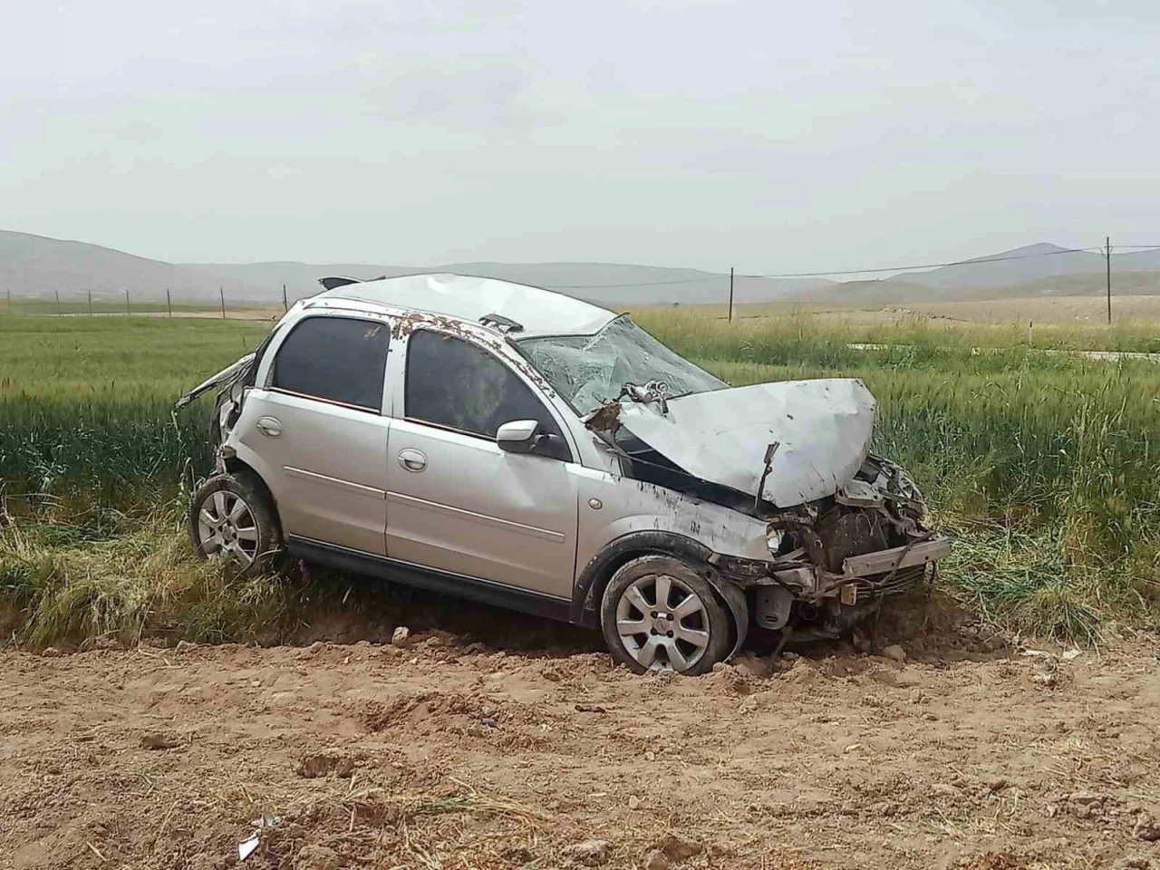 Günyüzü’nde trafik kazası, 1 yaralı