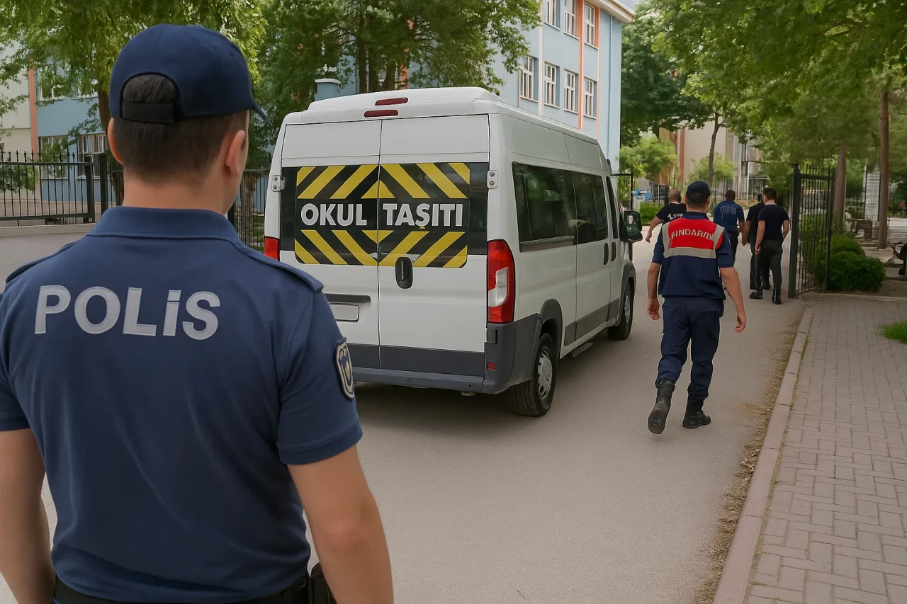 Polis ve Jandarmadan Okul Çevresine Güvenlik Taraması