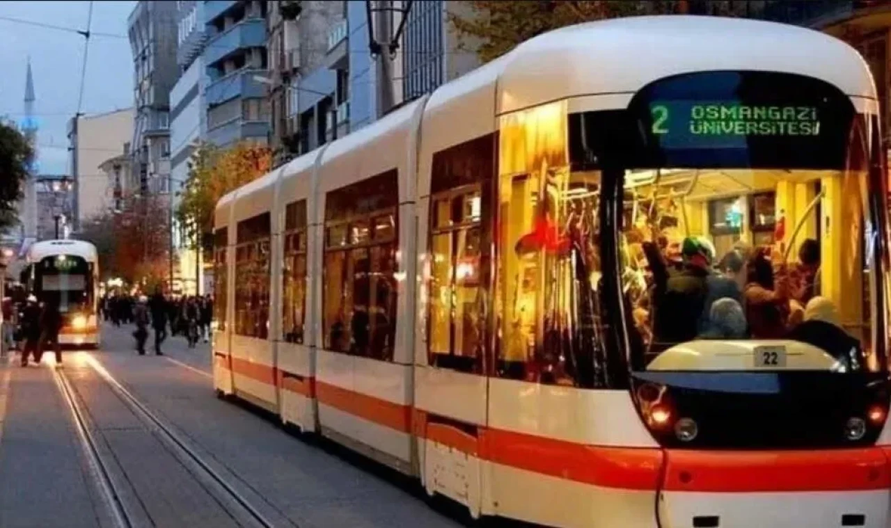 ESTRAM duyurdu: Tramvay seferinde yeni düzenleme