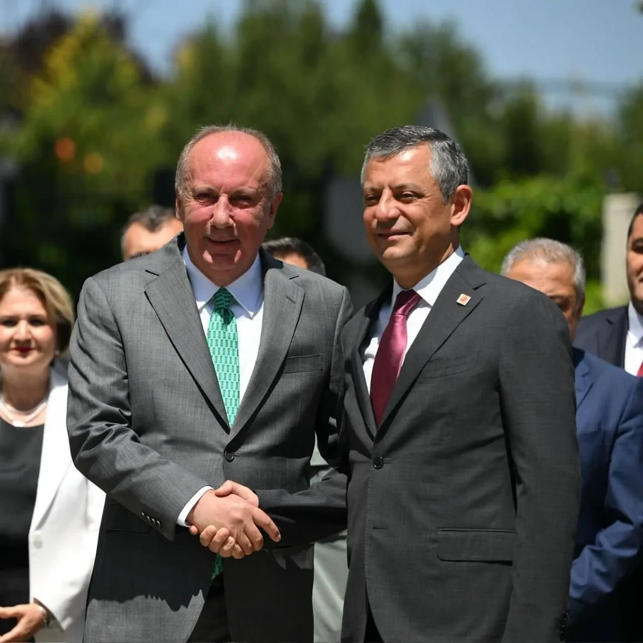 Özgür Özel ile Muharrem İnce bir araya geldi