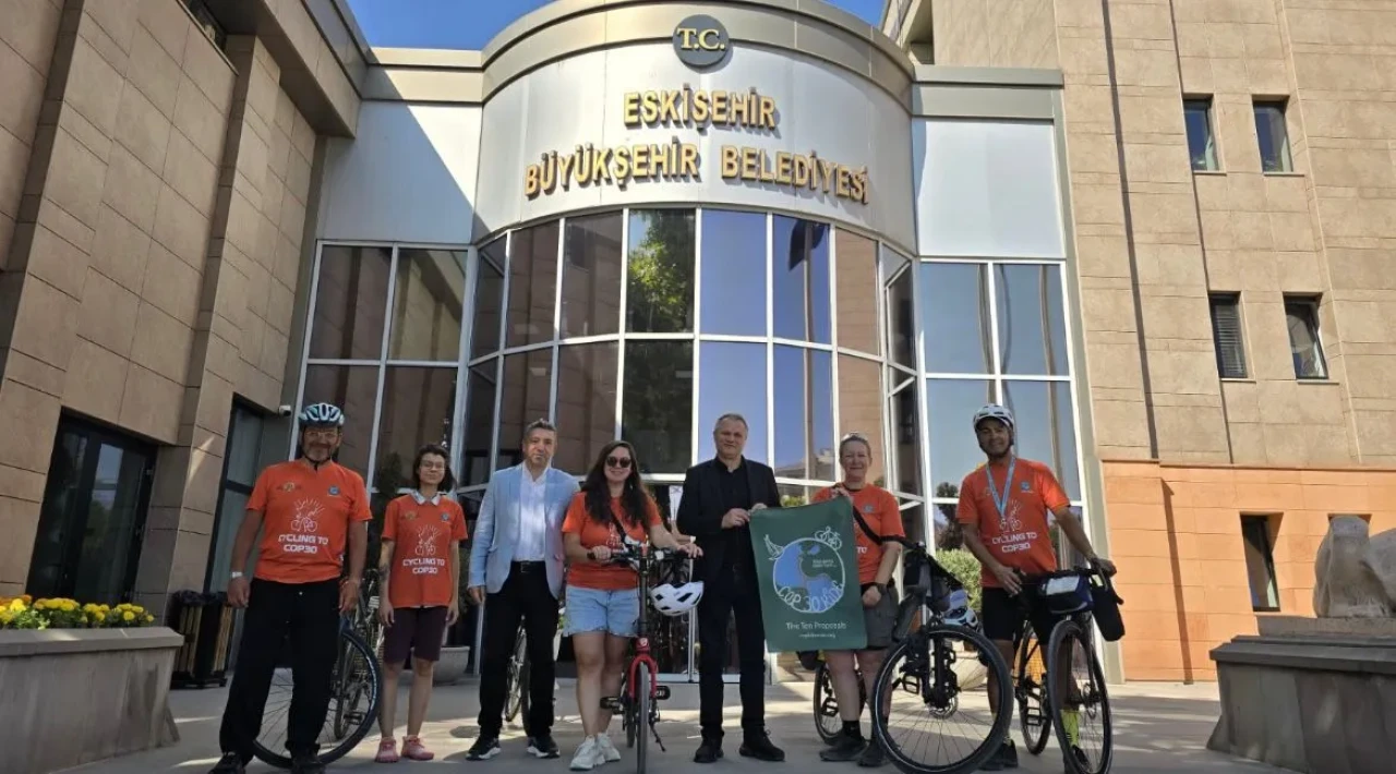 İklim İçin Pedal Çevirdiler, Eskişehir’e Teşekkür Ettiler!