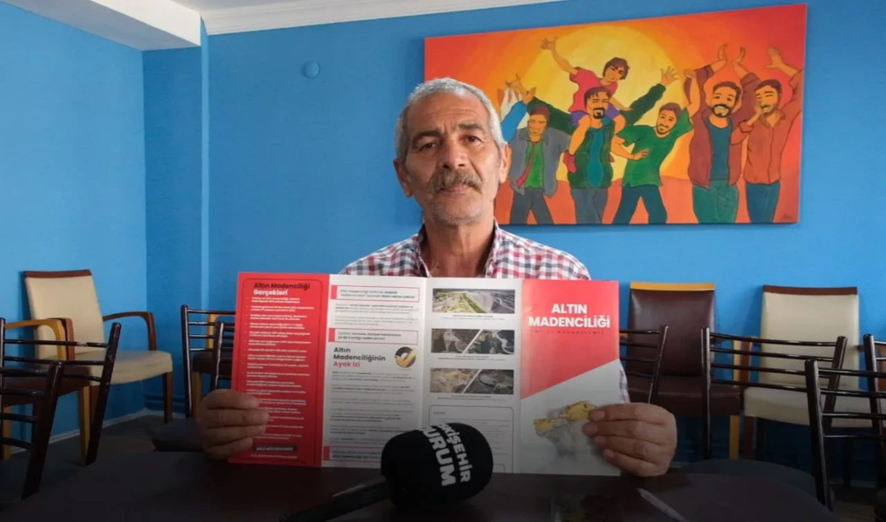 Eskişehir'de altın madenciliği broşürleri tartışma yarattı