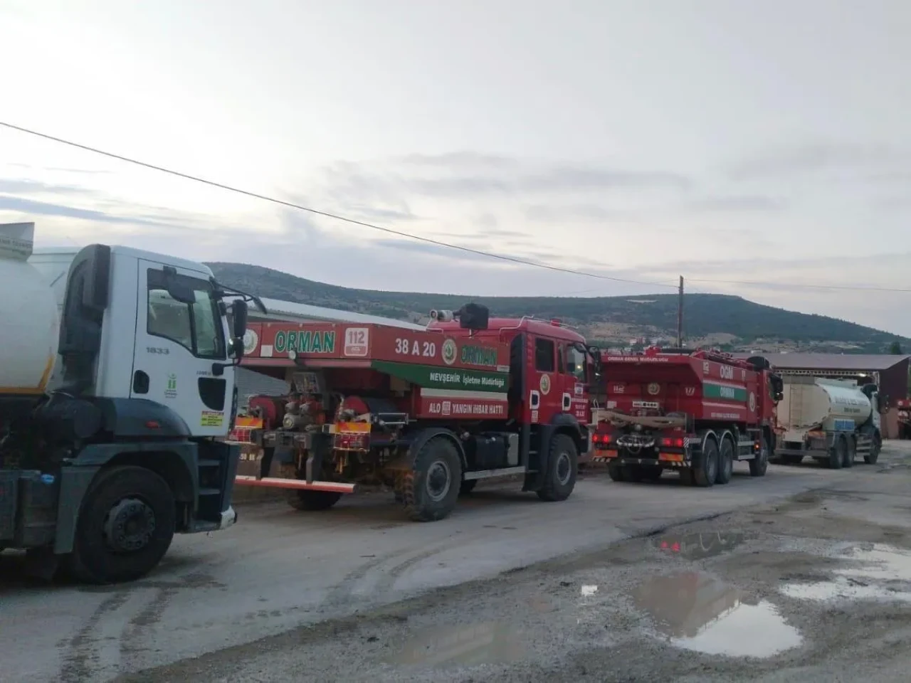 Tepebaşı Belediyesi’nden kardeş şehir Bilecik’e yangın desteği