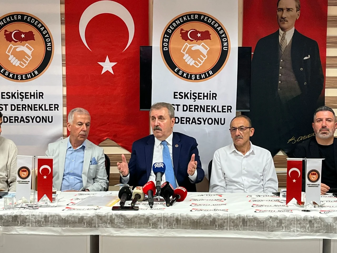 Mustafa Destici: “Hedefte Türkiye Var, Birliğimizi Bozmaya Çalışanlara Fırsat Vermeyiz”