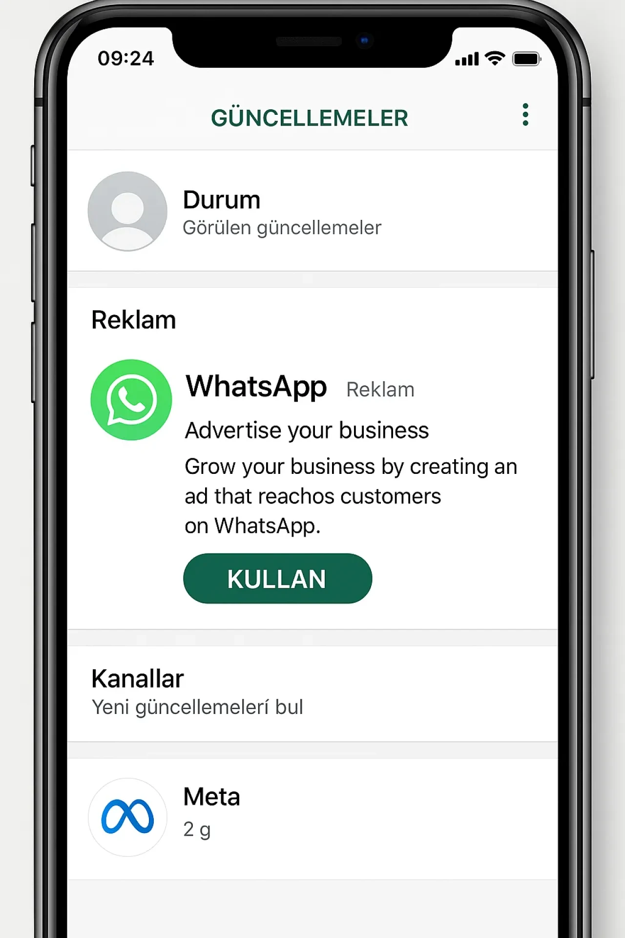WhatsApp’a Reklam Dönemi Başlıyor: Meta’dan Yeni Strateji