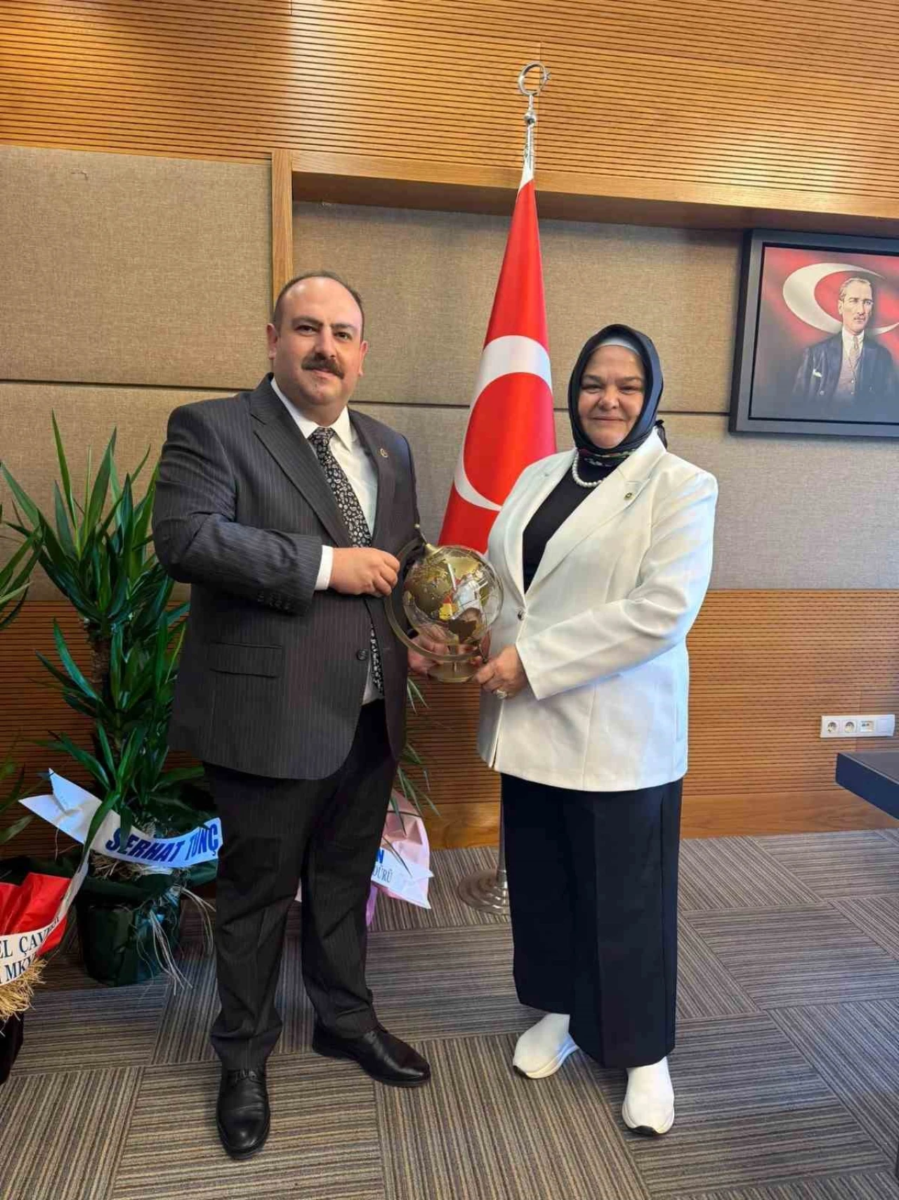 Başkan Hamamcı’dan Ankara’da proje odaklı temaslar