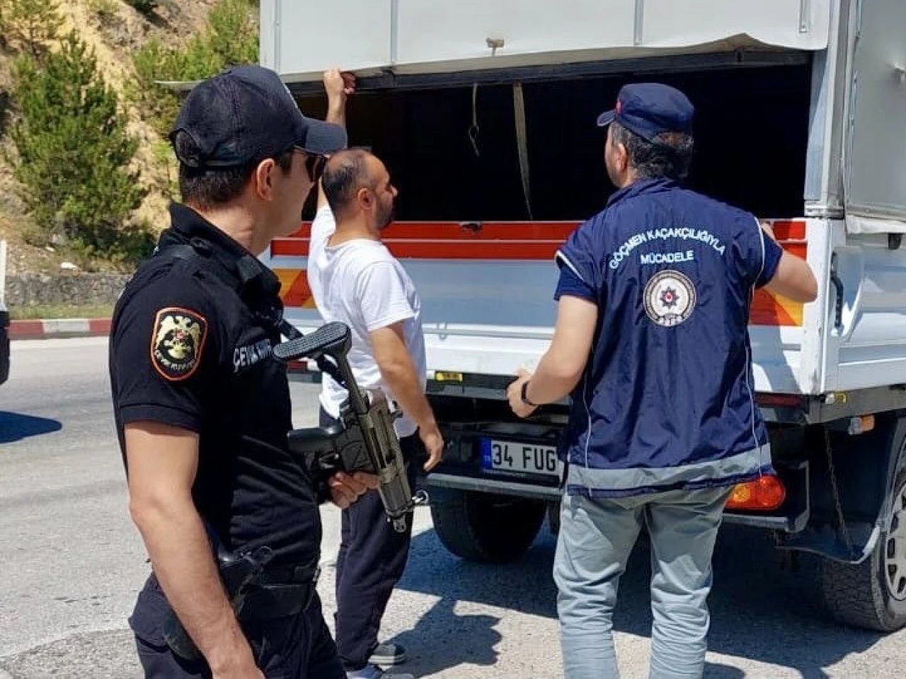 Düzensiz Göçle Mücadelede Kararlılık, Emniyetten Yoğun Denetim
