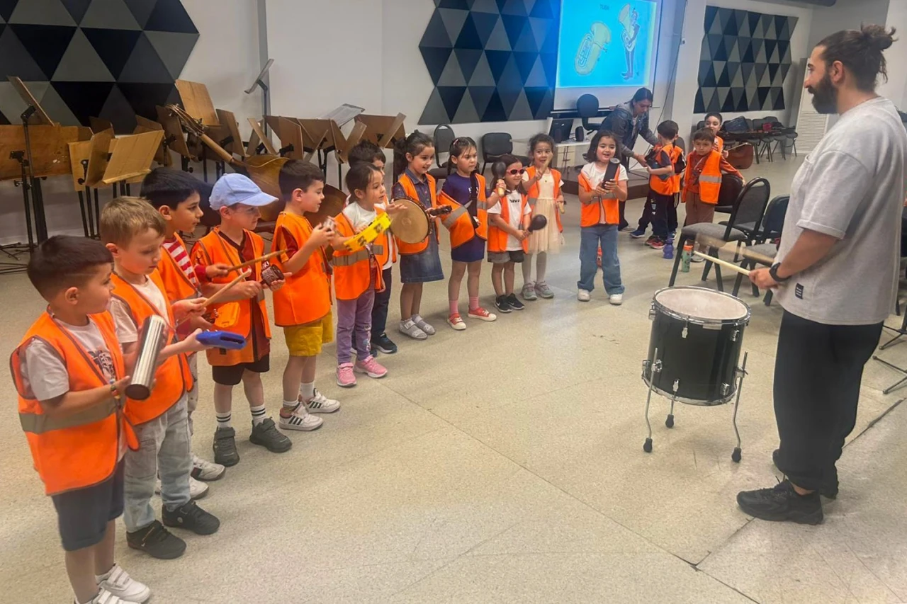 Eskişehir'de bu yıl 277 çocuk enstrüman tanıdı