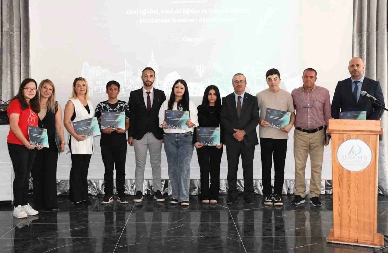 Eskişehir’de Erasmus+ eğitim programı sertifika töreniyle tamamlandı
