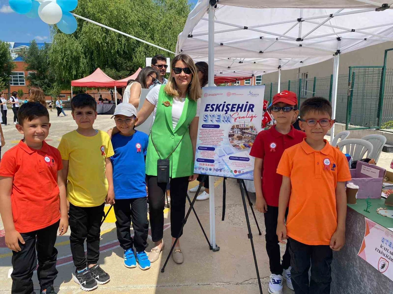 Eskişehirli miniklerden STEM Şenliği’nde çevreci projeler