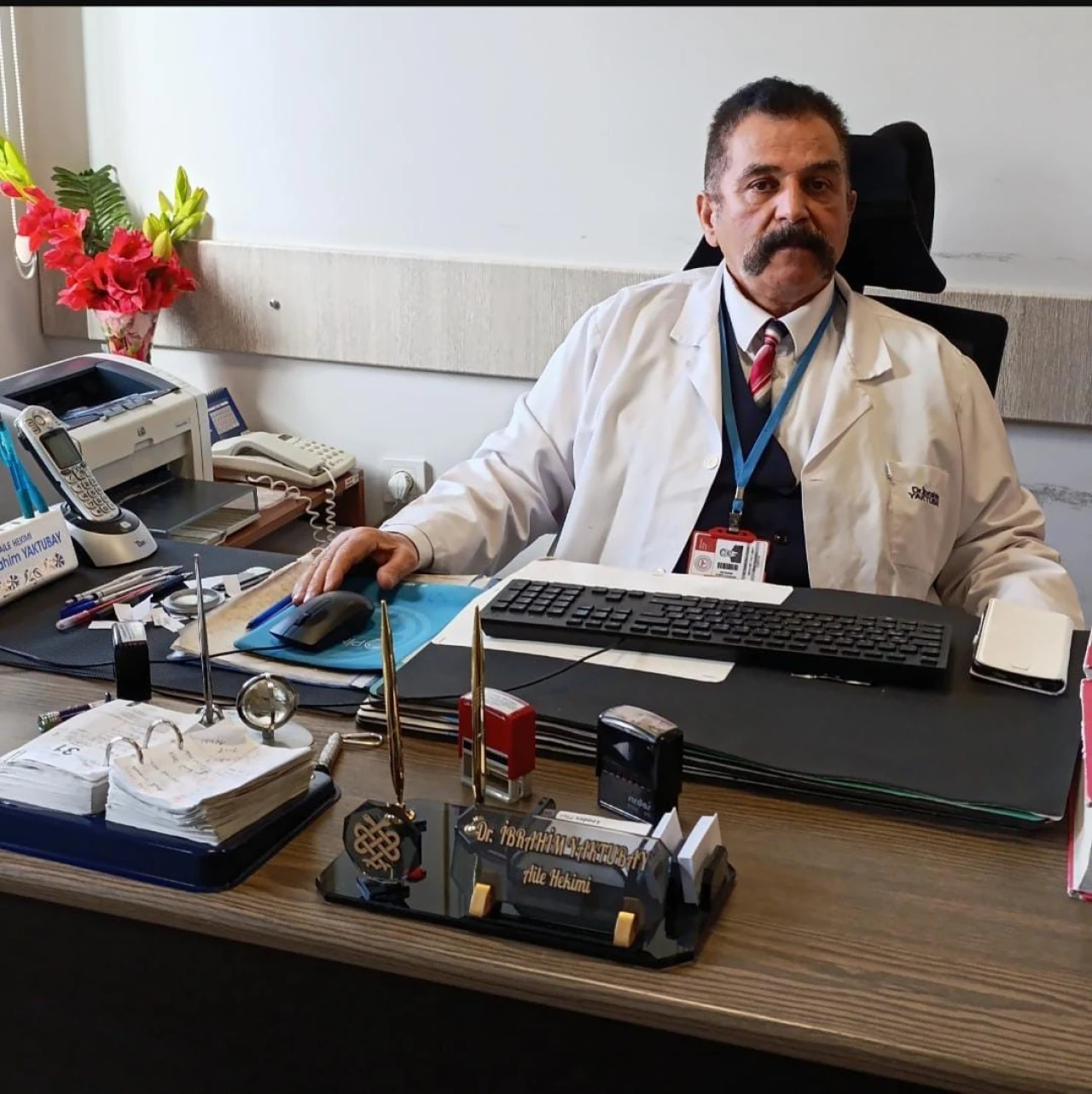 Gediz'de Aile Hekimi Dr. İbrahim Yaktubay Hayatını Kaybetti