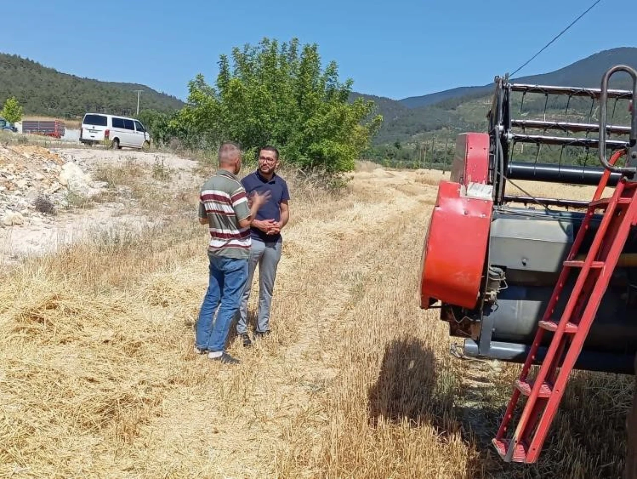 Gölpazarı’nda Hasat Denetimleri Sürüyor: Çiftçilere Yangın Ve Ürün Kaybı Uyarısı