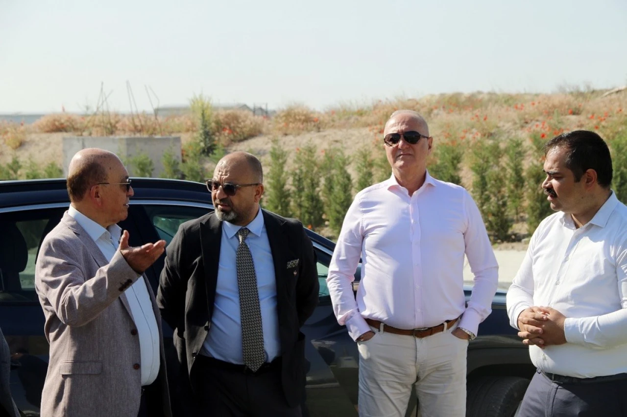 Kütahya OSB Yönetimi altyapı ve üstyapı çalışmalarını sahada inceledi