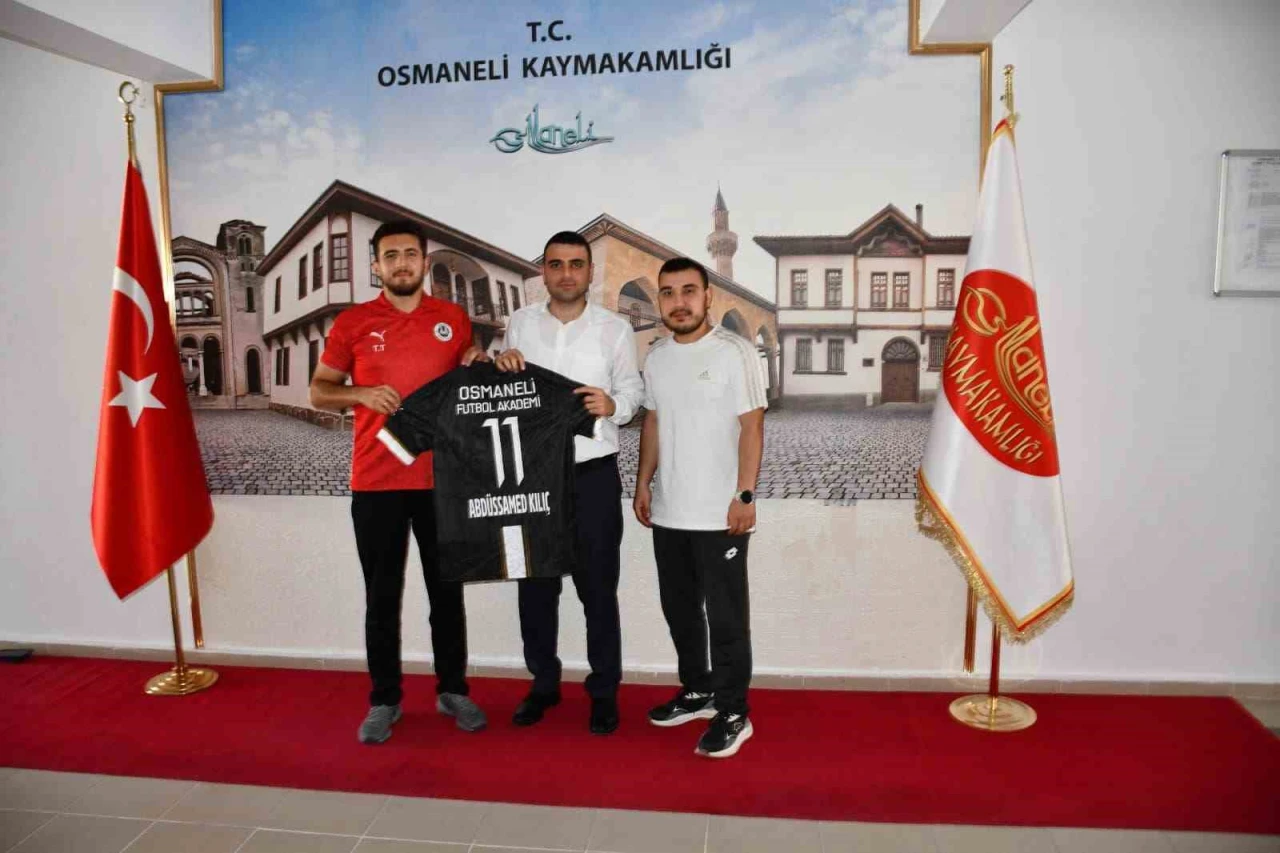 Kaymakam Kılıç, Akademi Spor Kulübü Yöneticilerini Ağırladı