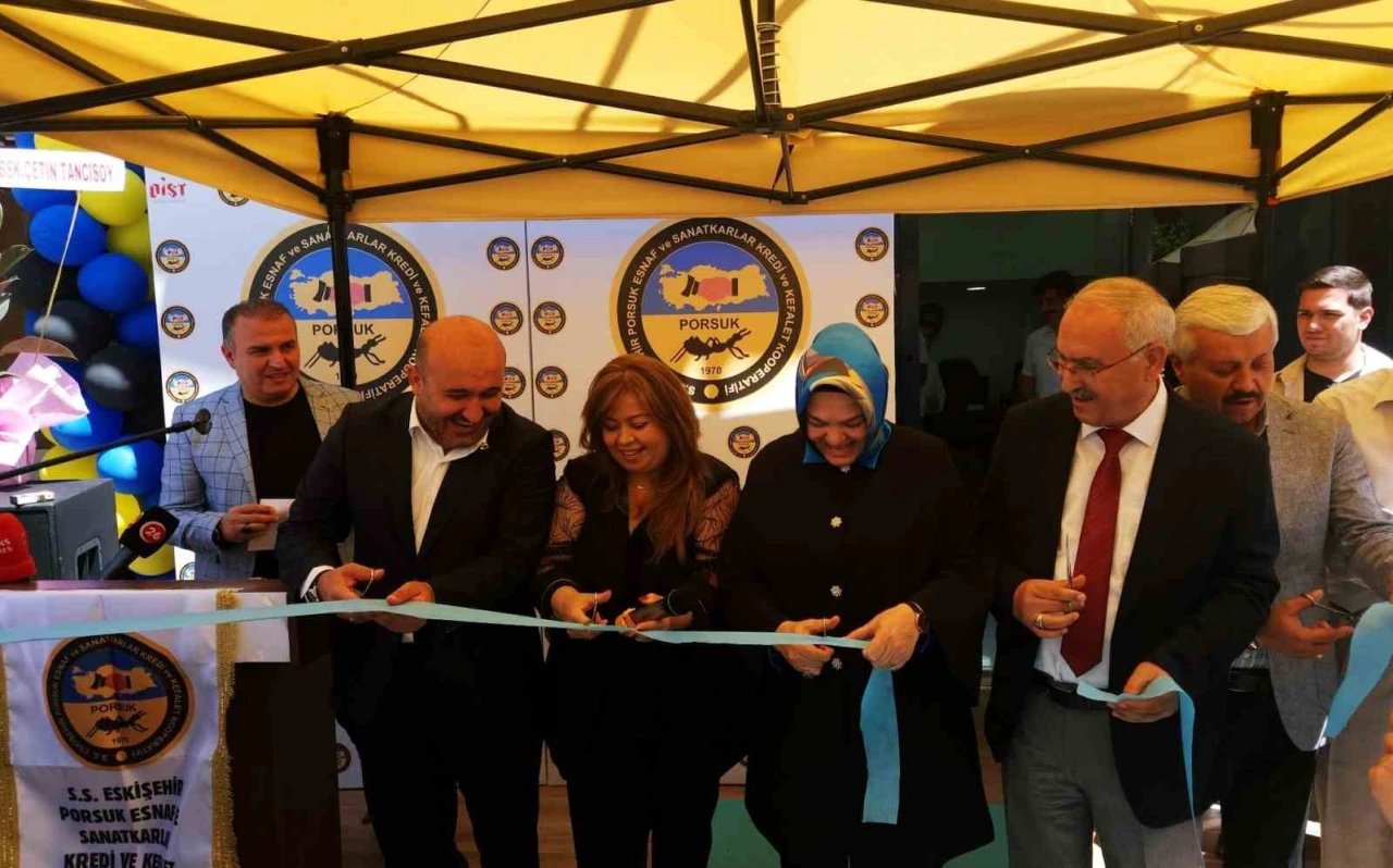 Eskişehir Esnafına Yeni Nefes: Porsuk Kooperatifi Açıldı