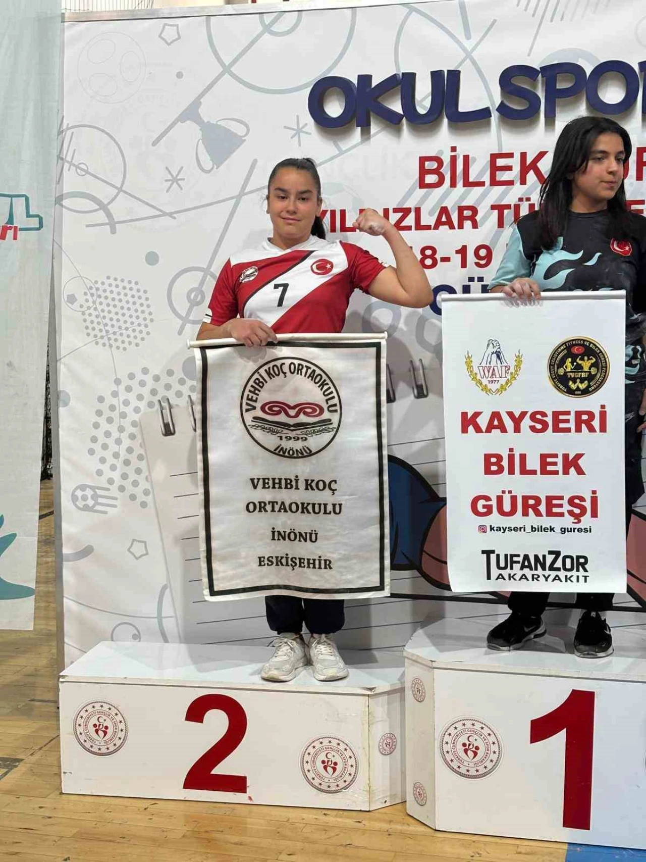 Eylül Karaardıç Türkiye İkincisi Oldu: Eskişehir’e Bilek Güreşi Gururu
