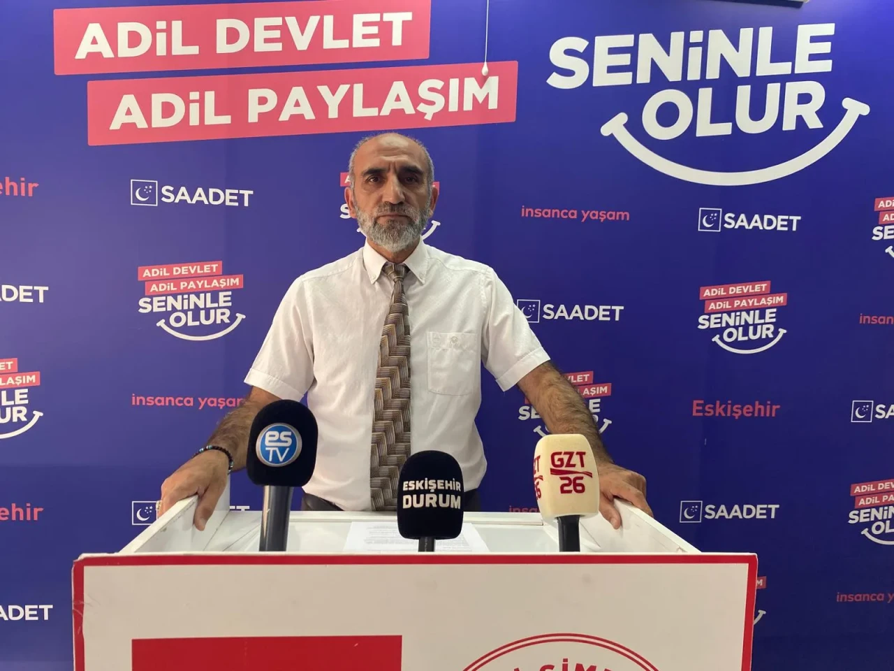 Saadet Partisi “Dönen Dönsün, Biz Dönmeyiz”