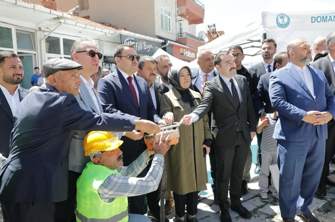 Domaniç’te Sultan Alaaddin Camisi’nin Temeli Dualarla Atıldı