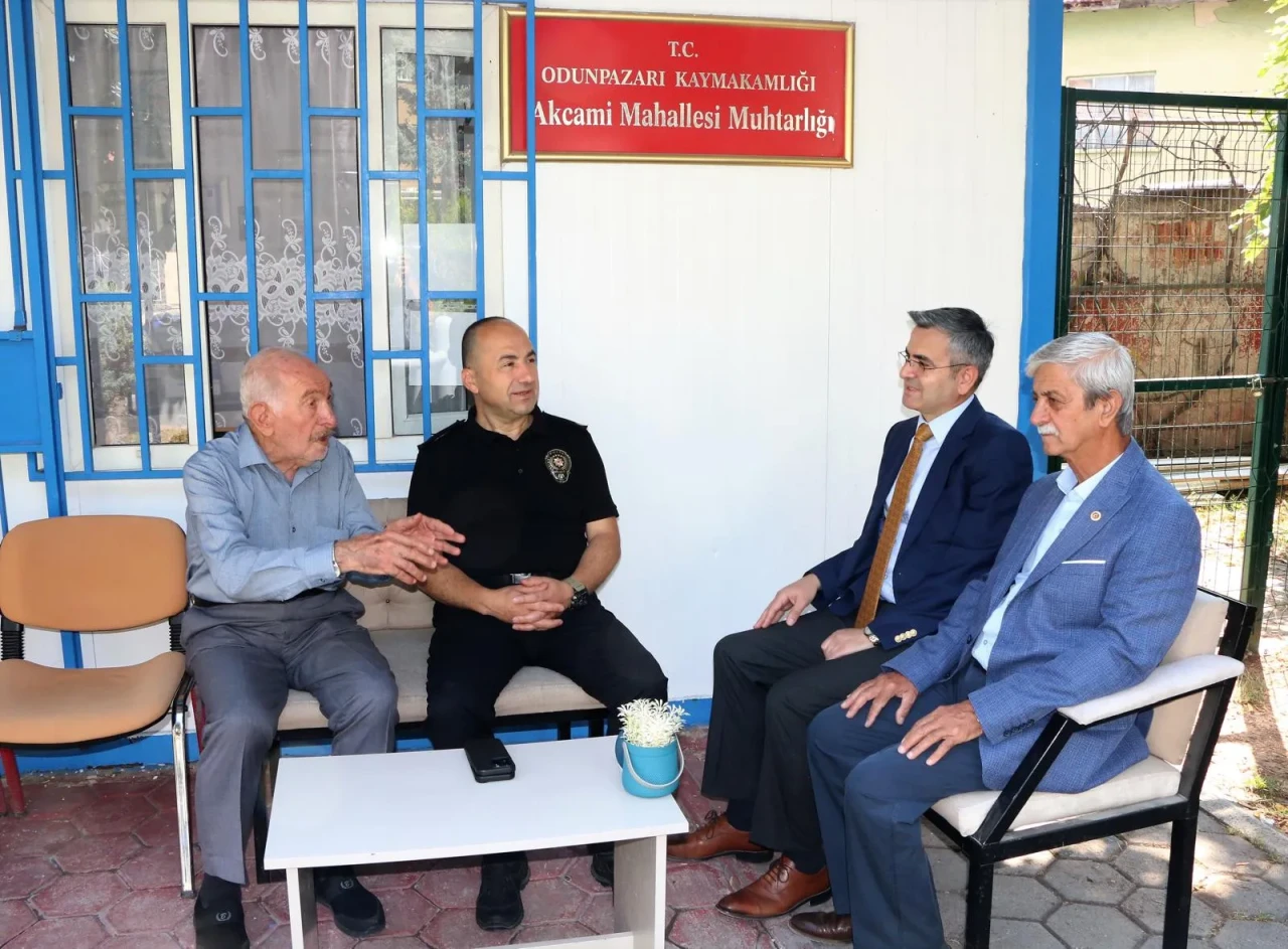 İl Emniyet Müdürü Yılmaz’dan Mahalle Muhtarlarına Ziyaret